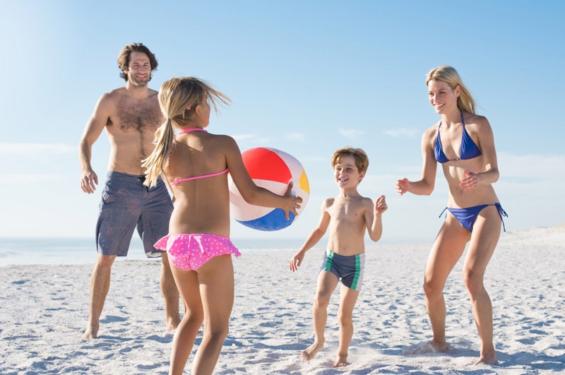 Les jeux de plage pour occuper les enfants le temps d'une après-midi